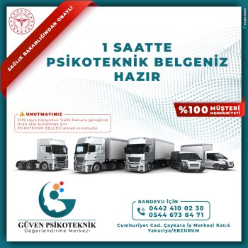 Güven Psikoteknik Değerlendirme Merkezi